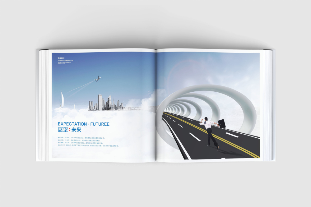 三山区画册设计